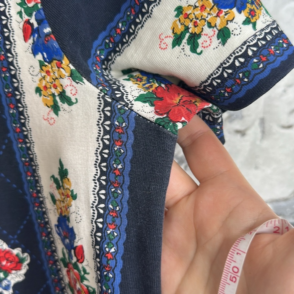 Tory Burch floral patterned Tshirt dress - Picture 9 of 9